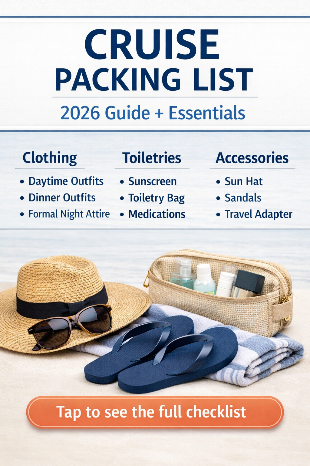 🧳 Ultimate Cruise Packing List (Everything You Actually Need)